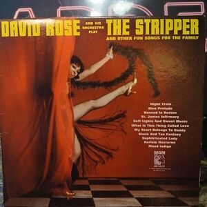 David Rose Plays The Stripper And Other Fun Songs For The Family LP Vinyl Recor